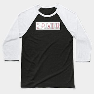 Gamer/Lover (Not Mutually Exclusive) Baseball T-Shirt